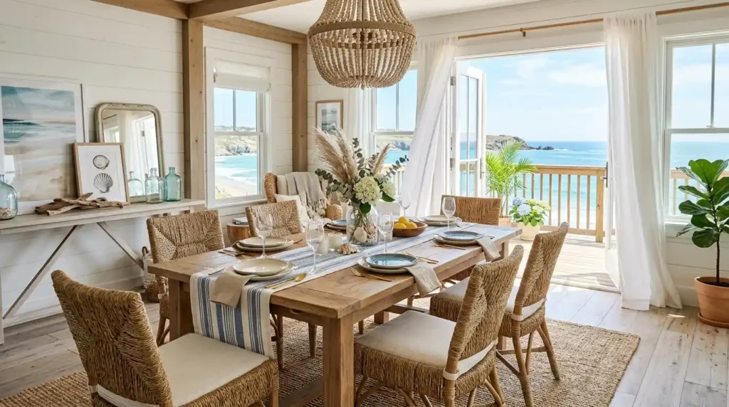 3-Coastal Dining Room Idea