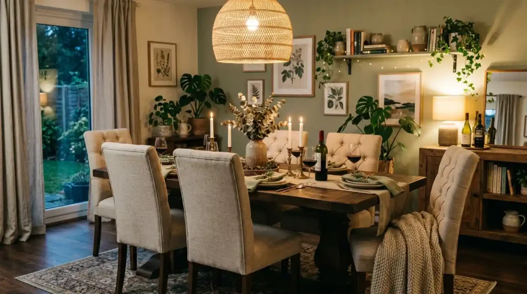 3- Dark Wood Dining Table Ideas