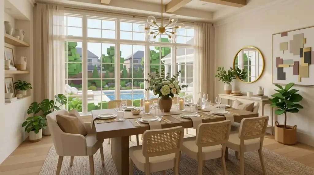 4-Blox burg Dining Room Idea