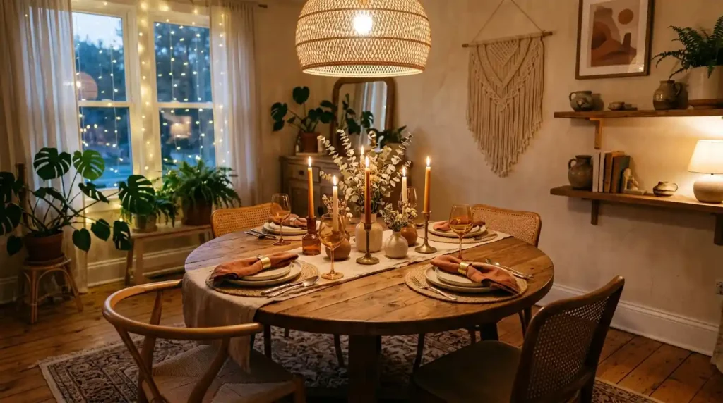 4-Circle Dining Table Idea