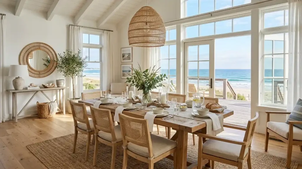 4-Coastal Dining Room Idea