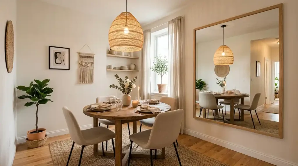 4-Cozy Small Dining Area Idea