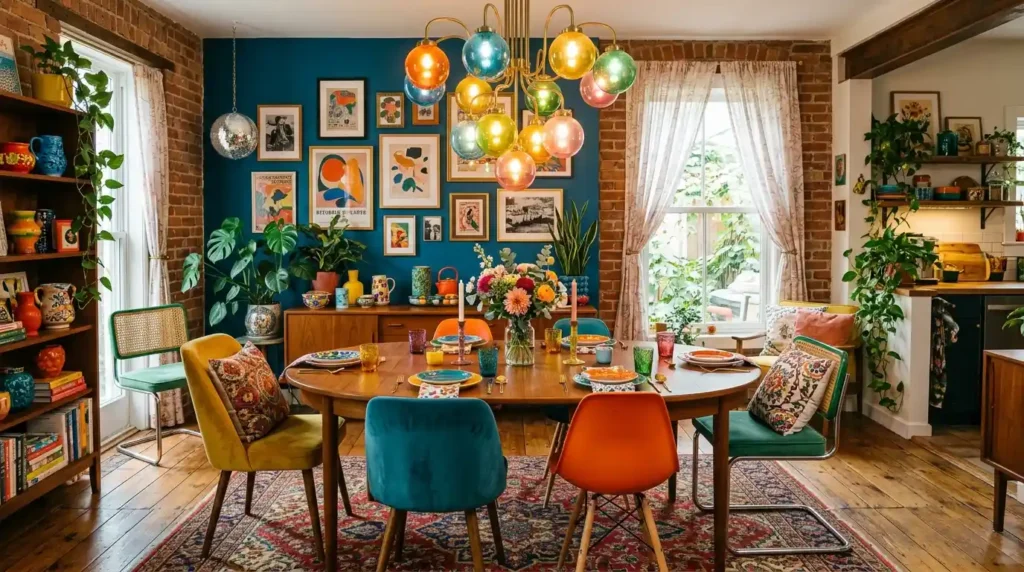 4- Funky Dining Room Idea