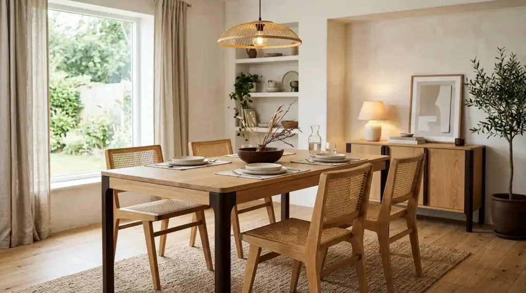 4- Japandi Dining Room