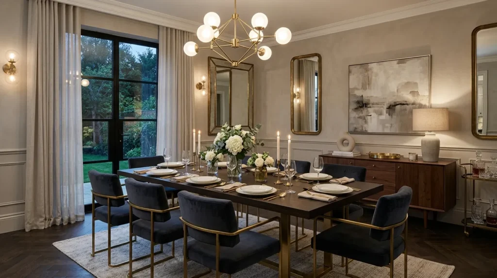 4-Modern Classy Dining Room Idea