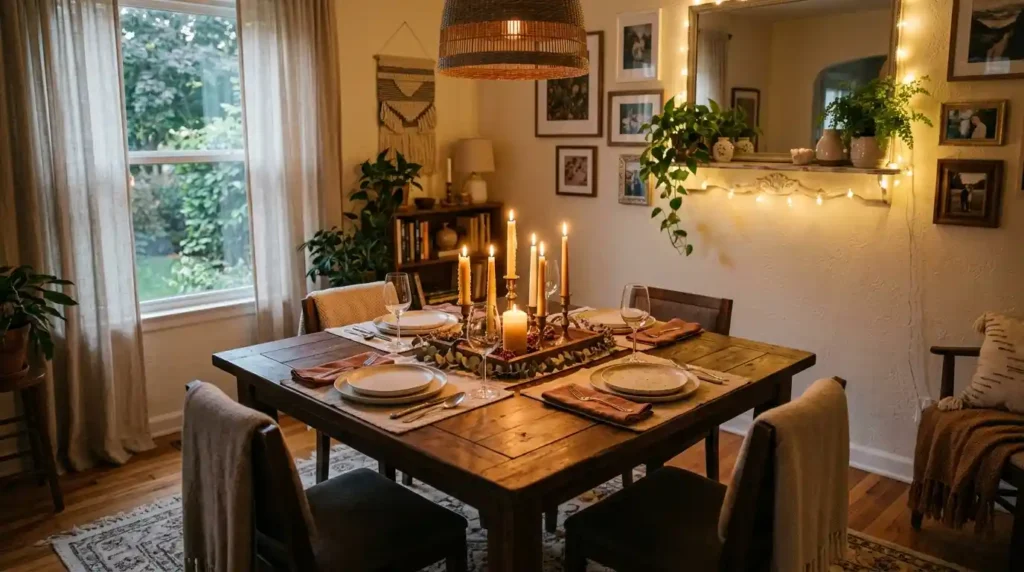 4-Square Dining Table Idea