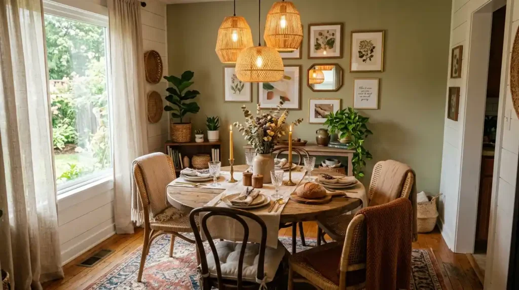 5-Cozy Small Dining Area Idea