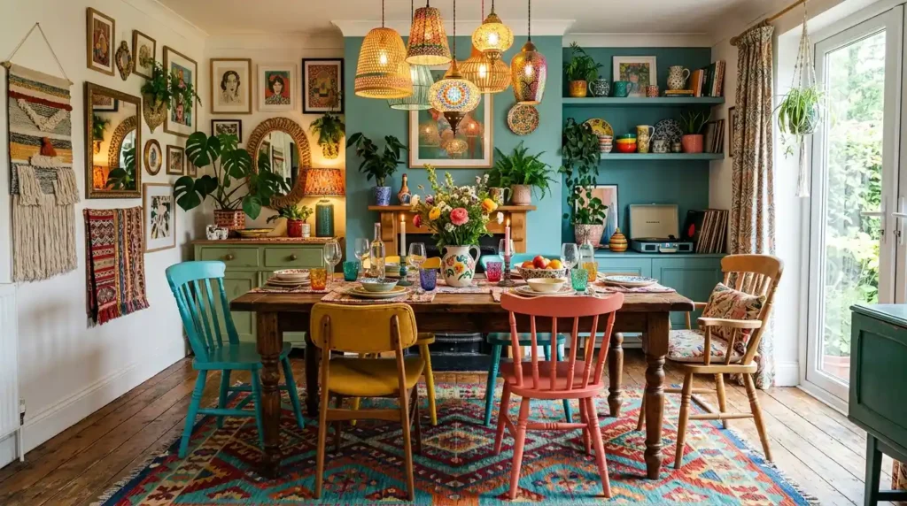 5- Funky Dining Room Idea