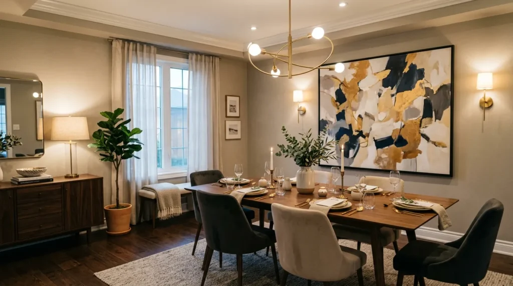 5-Modern Classy Dining Room Idea