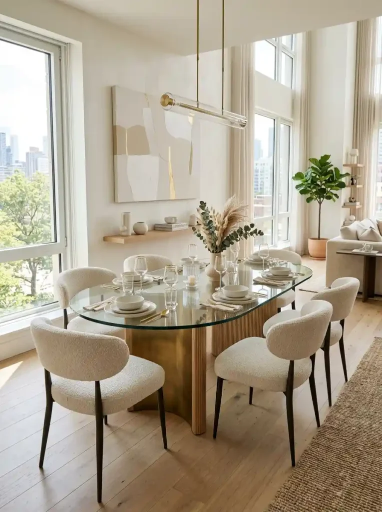 5-Oval Dining Table Idea