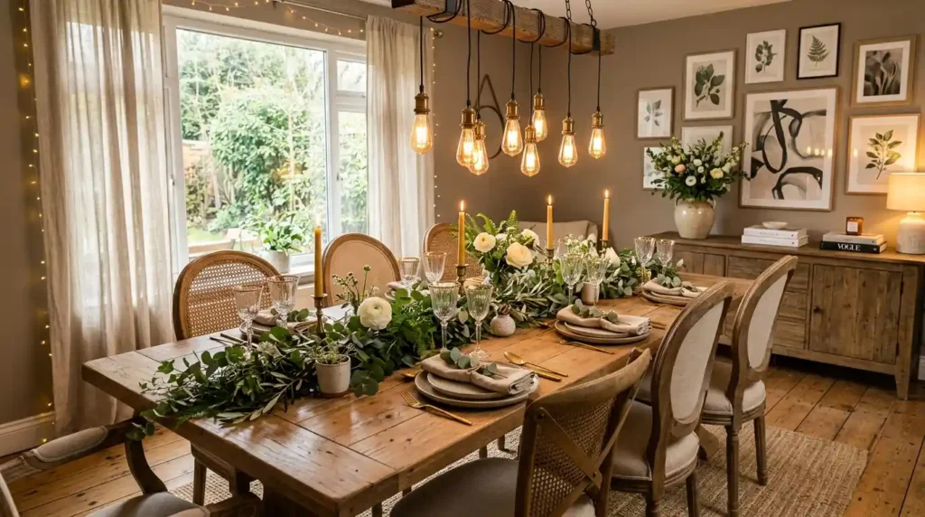 5-Wooden Dining Table Idea