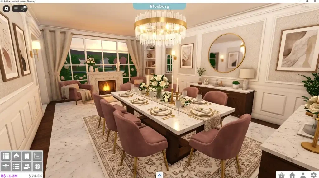 6-Blox burg Dining Room Idea