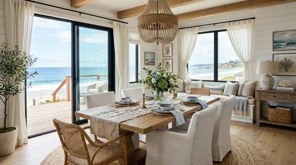 6-Coastal Dining Room Idea