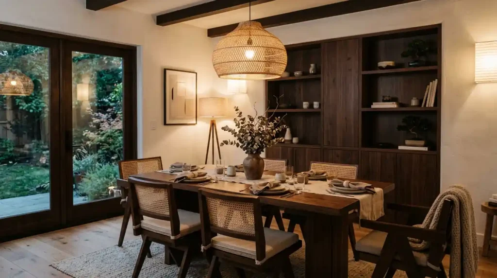 6- Japandi Dining Room