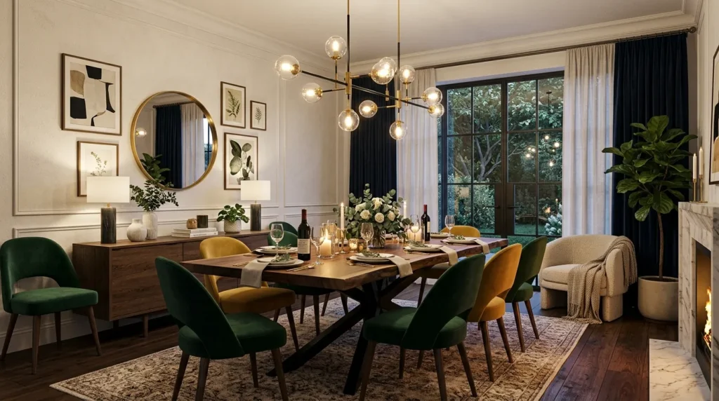 6-Modern Classy Dining Room Idea