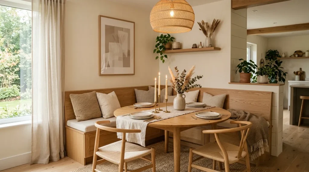 7-Corner Bench Dining Table Ideas