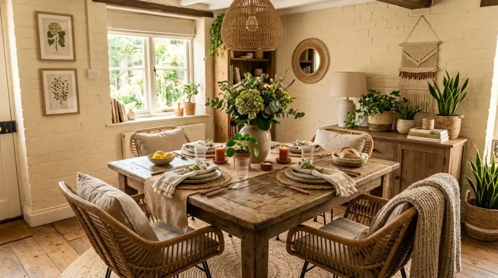 7-Square Dining Table Idea