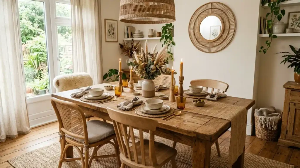 7-Wooden Dining Table Idea
