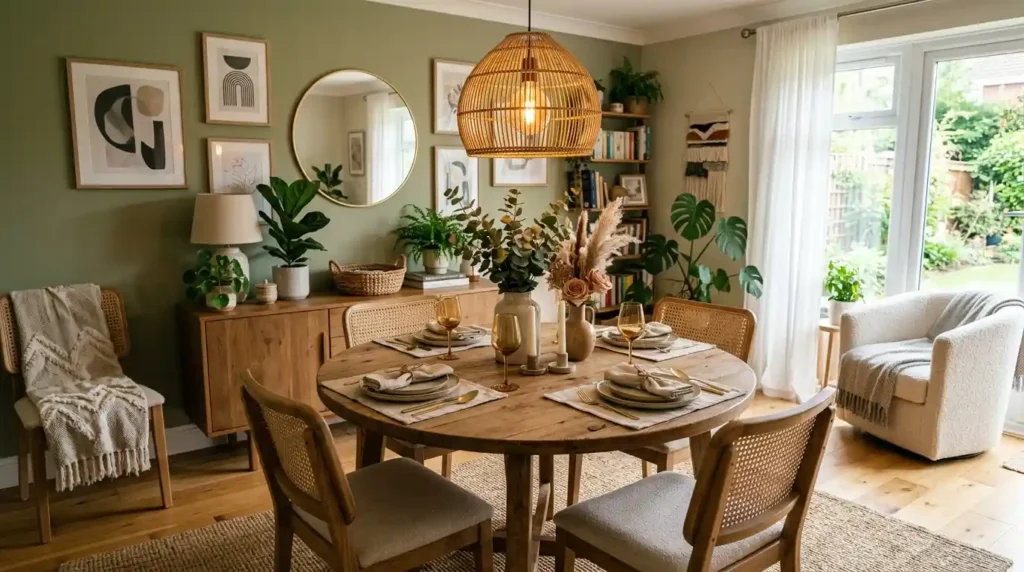 8-Circle Dining Table Idea