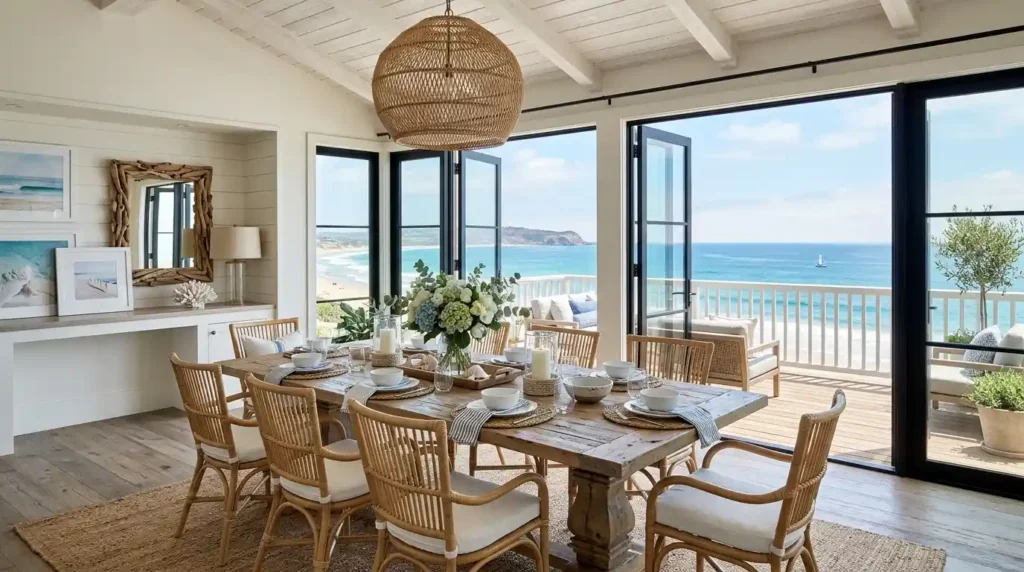 8-Coastal Dining Room Idea
