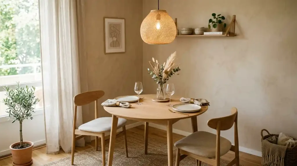8-Cozy Small Dining Area Idea