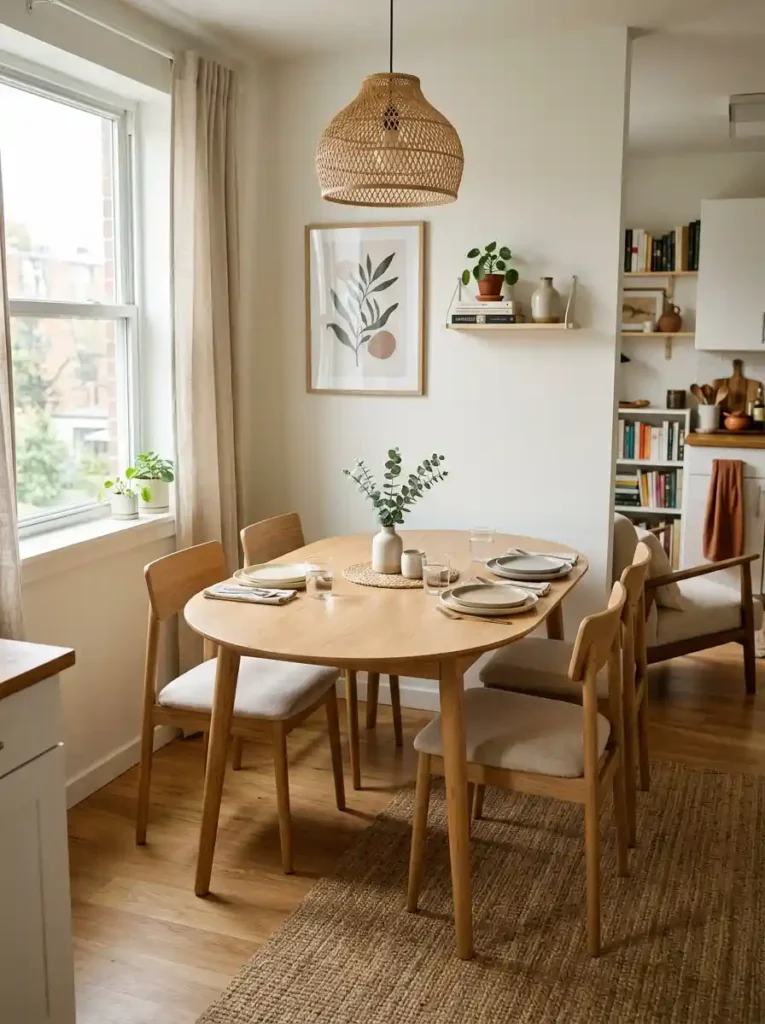 8-Oval Dining Table Idea
