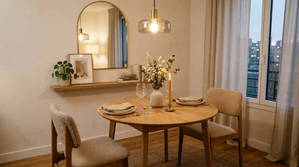 8- Small Dining Table Idea