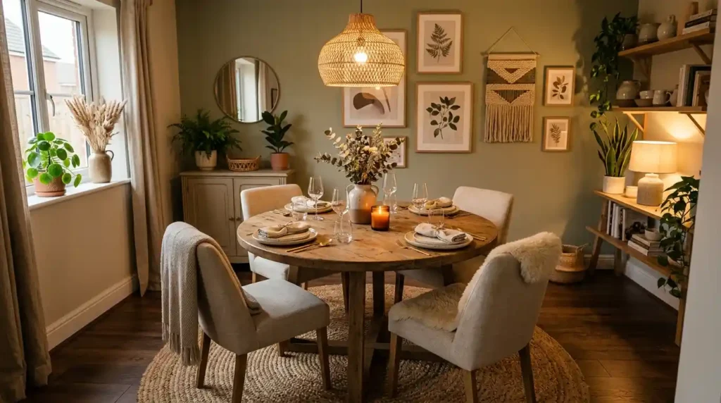 9-Circle Dining Table Idea