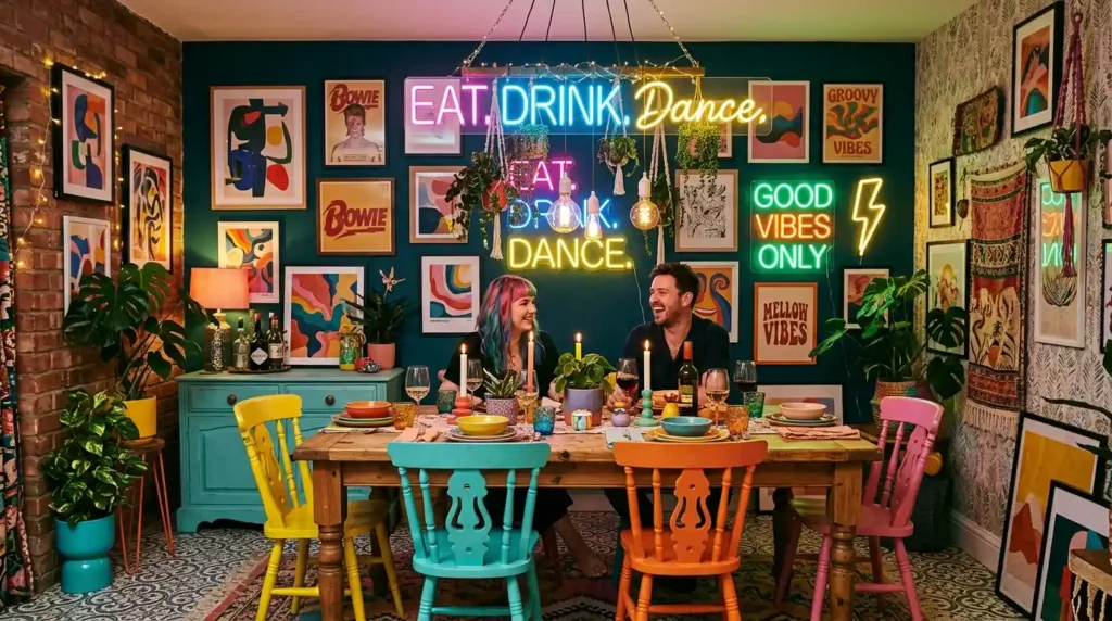 9-Funky Dining Room Idea