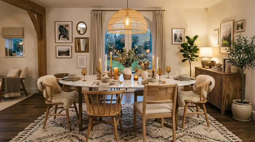 9-Marble Dining Table Idea