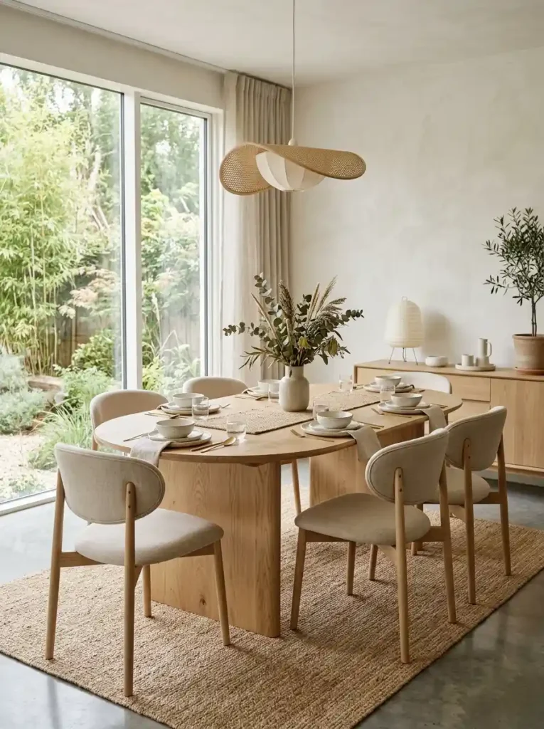 9-Oval Dining Table Idea