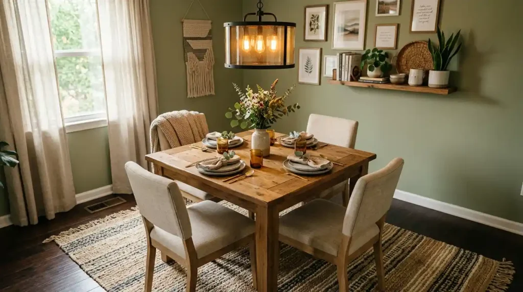 9-Square Dining Table Idea