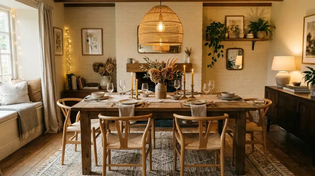 9-Wooden Dining Table Idea