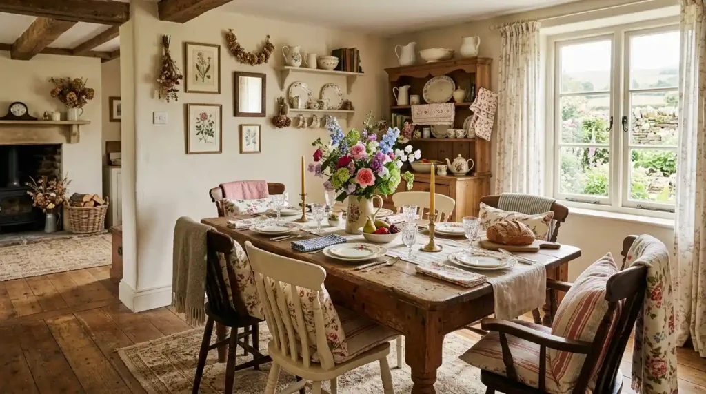 1-Cottagecore Dining Room Ideas