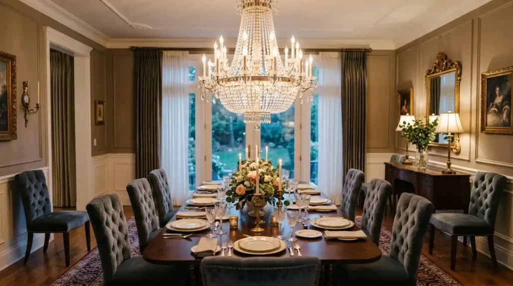 1- Elegant Dining Room Ideas