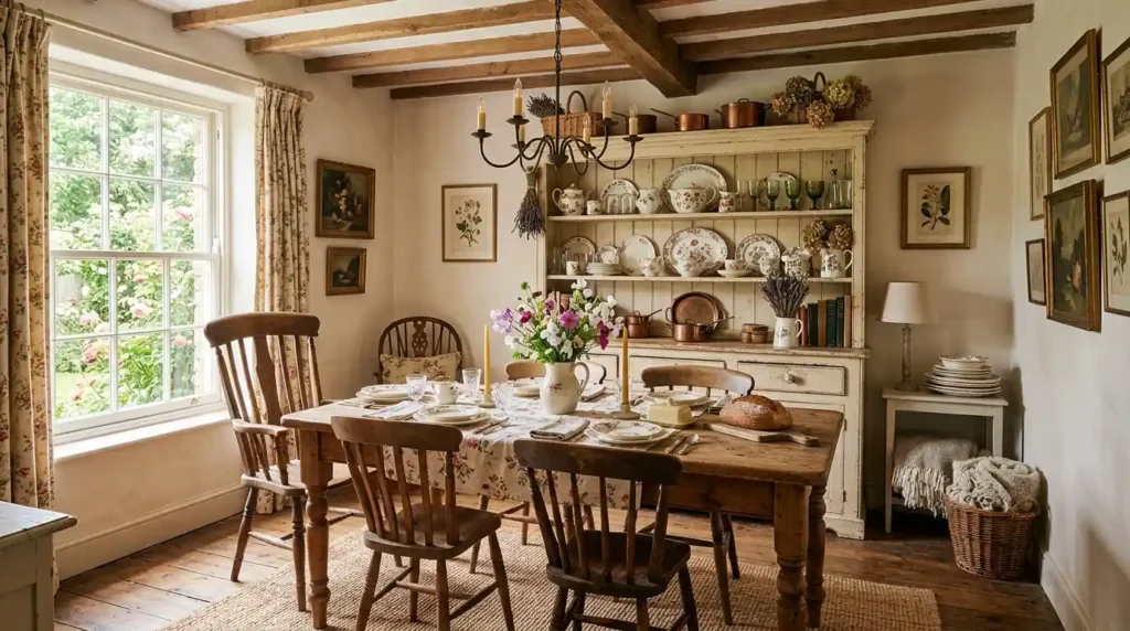 11-Cottagecore Dining Room Idea