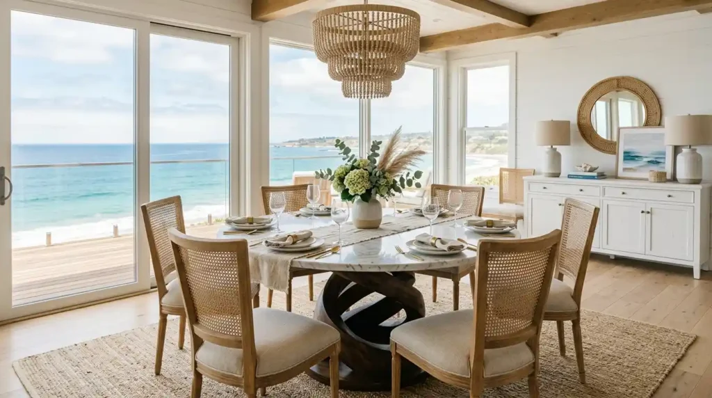 12-Swirl Dining Table Idea