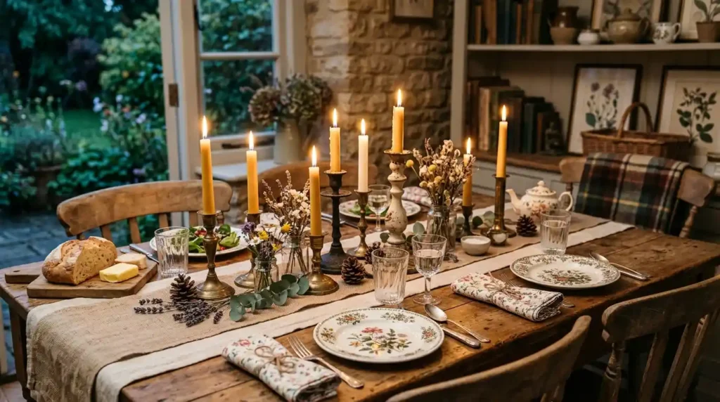 13-Cottagecore Dining Room Idea