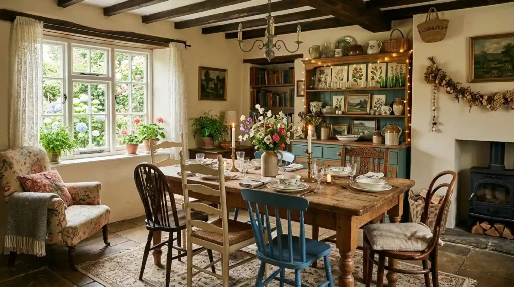 14-Cottagecore Dining Room Idea