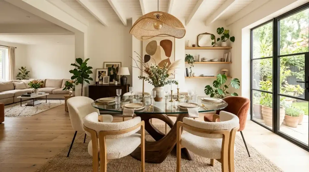 16-Swirl Dining Table Idea