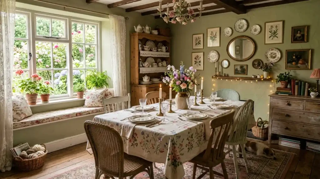 2-Cottagecore Dining Room Idea
