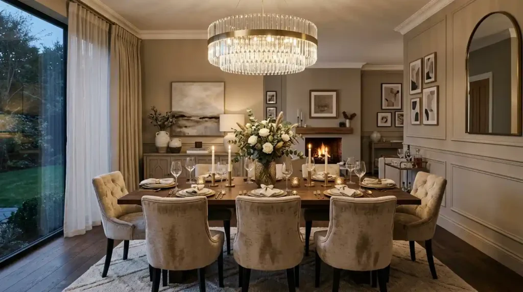 2- Elegant Dining Room Idea