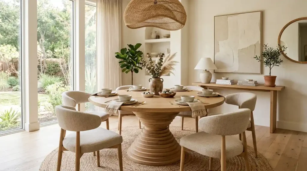 2-Swirl Dining Table Idea