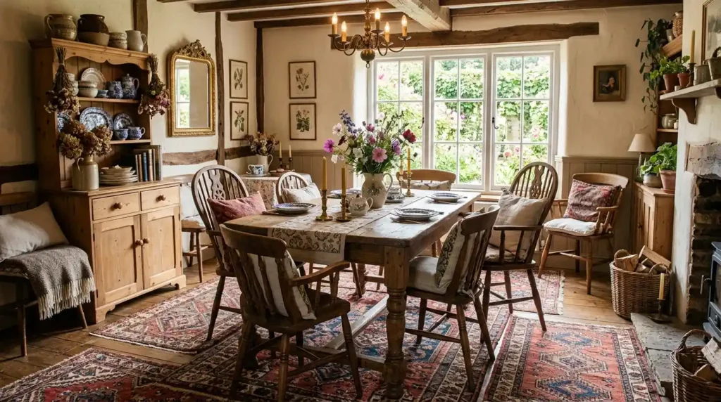 20-Cottagecore Dining Room Idea