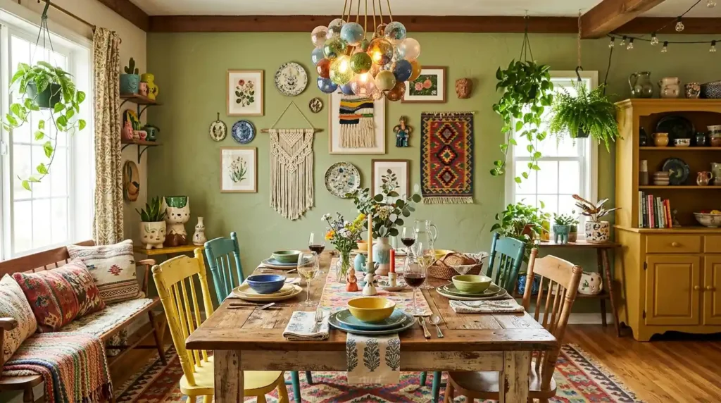 23-Whimsical Dining Room Idea