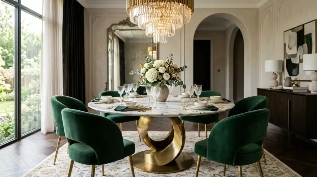 3-Swirl Dining Table Ideas