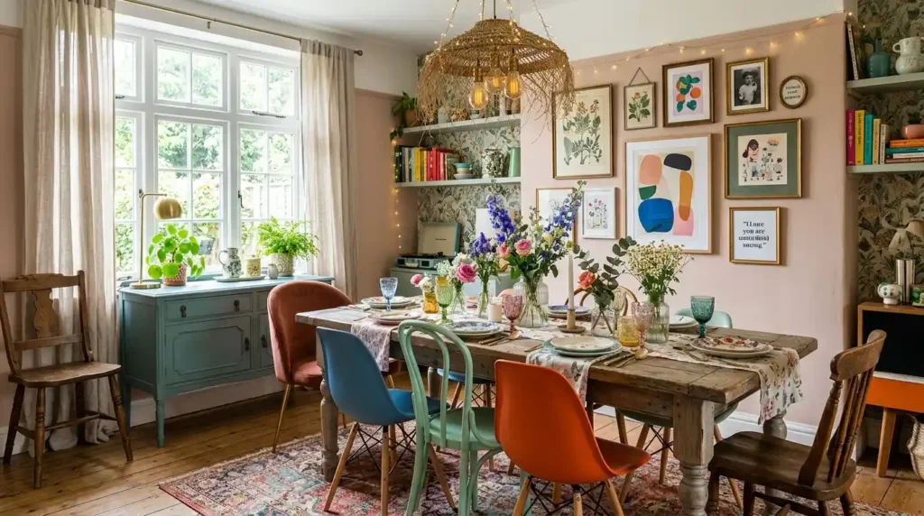 4- Whimsical Dining Room Idea
