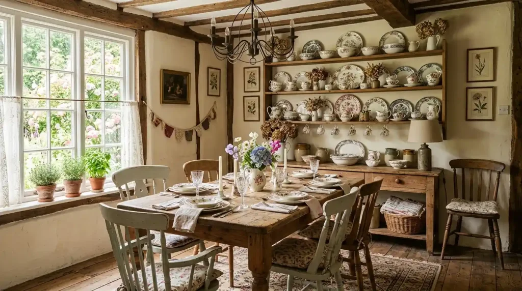 5-Cottagecore Dining Room Idea