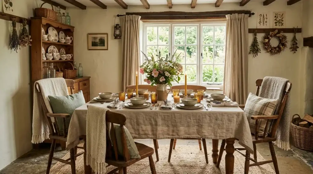 6-Cottagecore Dining Room Idea